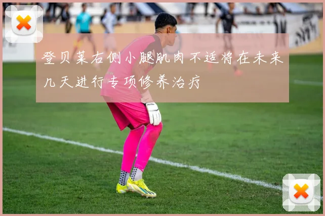 登贝莱右侧小腿肌肉不适将在未来几天进行专项修养治疗